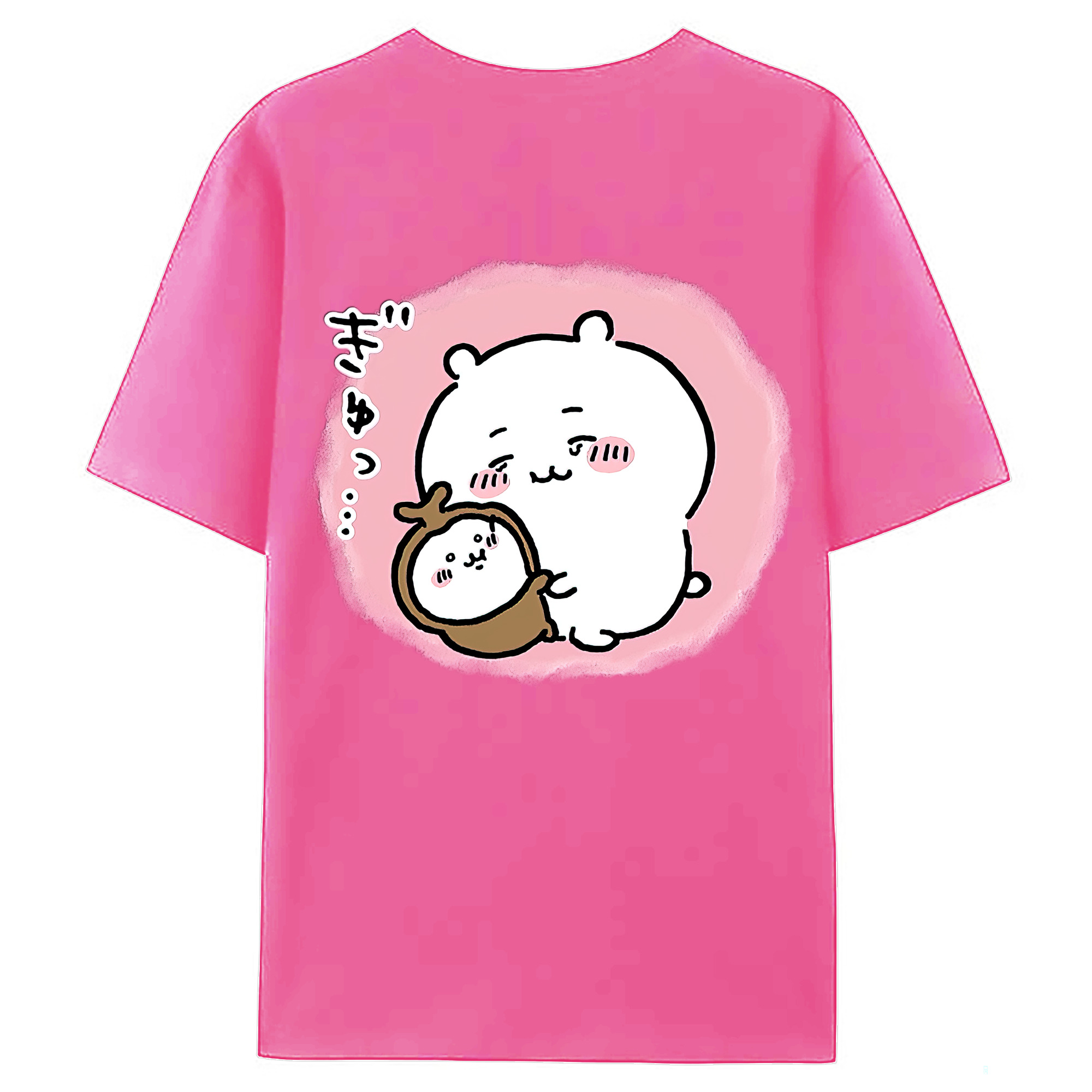 （画像用） ちいかわ ちいかわ Chii-kawa chiikawa レディース半袖Tシャツ(バックプリント)